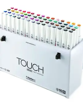 Touch Brush Marker Set of 60 "B"