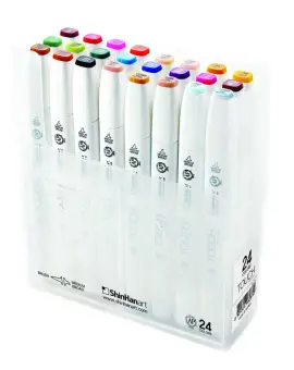 Touch Brush Marker Set of 24