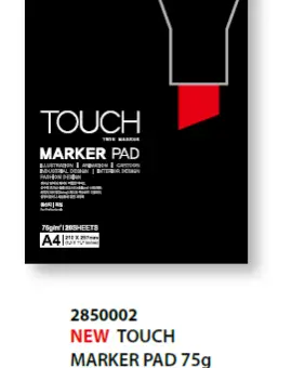 Rajztömb Touch Markerhez A/4 75g 20 lap