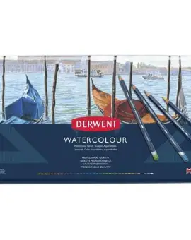 Akvarellceruza 36db-os készlet fémdobozban