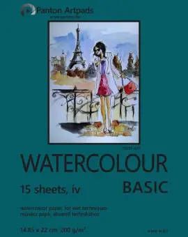 Watercolor basic A/5 14,85x22m