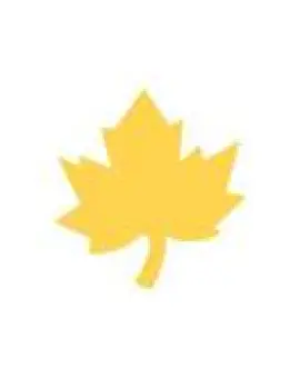 Craft puncher 2,5cm "maple leaf"