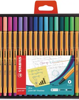 Stabilo 88 25db-os készlet