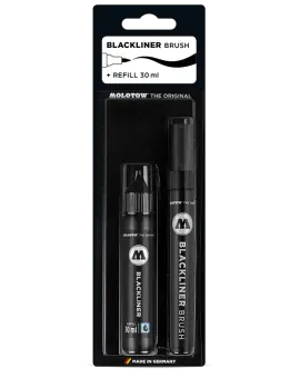 BLACKLINER Ecset filctoll + 30ml utántöltő készlet