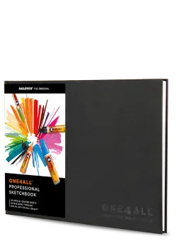 ONE4ALL™ Professzionális vázlatfüzet A/4