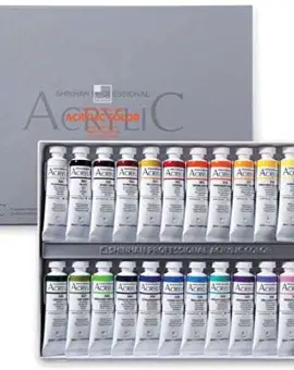 Shinhan Professional Acrylic Color 24db-os készlet
