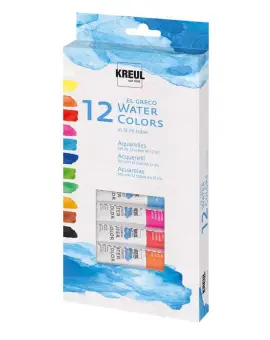 El Greco 12db-os Akvarellfesték 