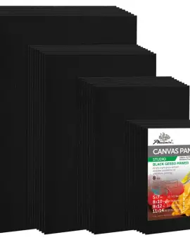 Fekete kasírozott vászon