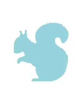 Formalyukasztó 2,5cm "mókus"