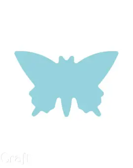 Formalyukasztó 7,5cm "pillangó"