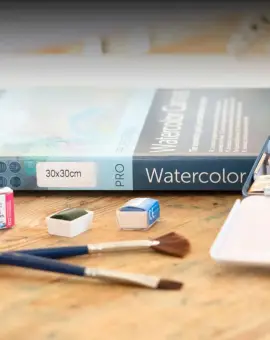 Feszített vászon Akvarell festéshez