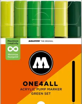 One4all 4mm Green Set 6db