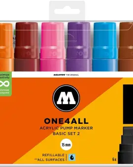 One4all 15mm Basic 2 Set 6db