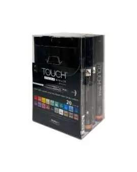 Touch Opaque Marker 20db-os készlet Medium (1,5-2,3mm)