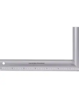 90 degree Aluminium Ruler 35cm