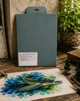 A/4 Hot Pressed Watercolor Paper 200g